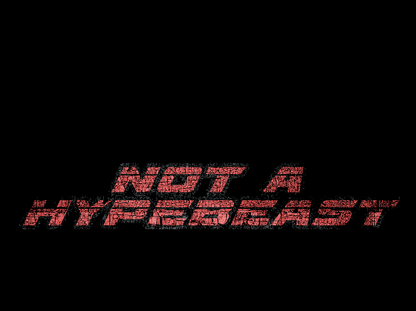 NOT A HYPEBEAST VINTAGE T-SHIRT